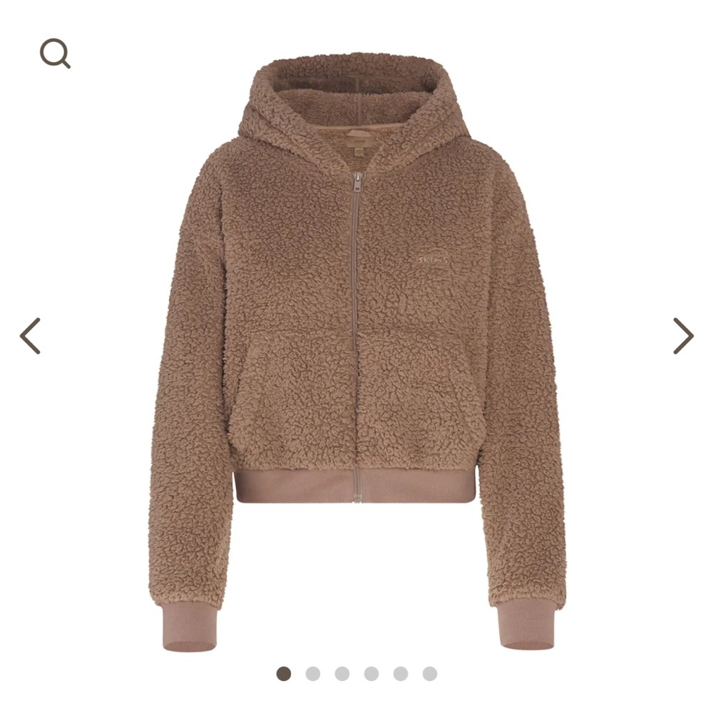 Skims Teddy Zip Up